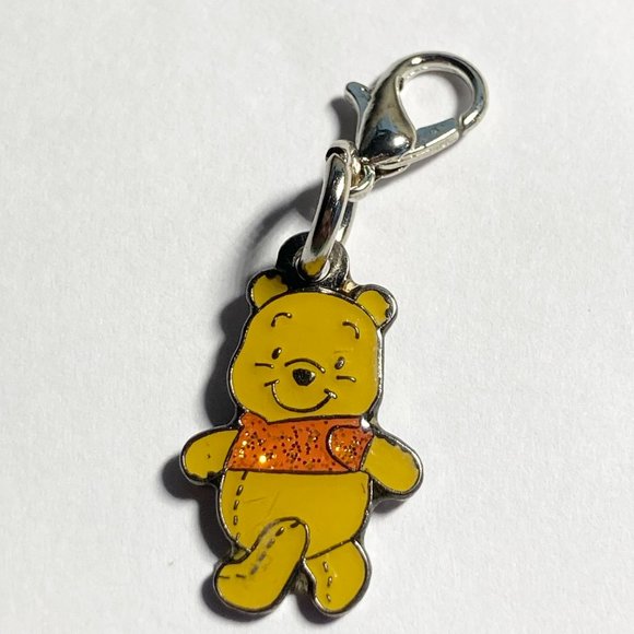 Vintage Disney Winnie The Pooh Piglet Lot of 6 Clip On Charms Purse Zipper Pull - Picture 6 of 11